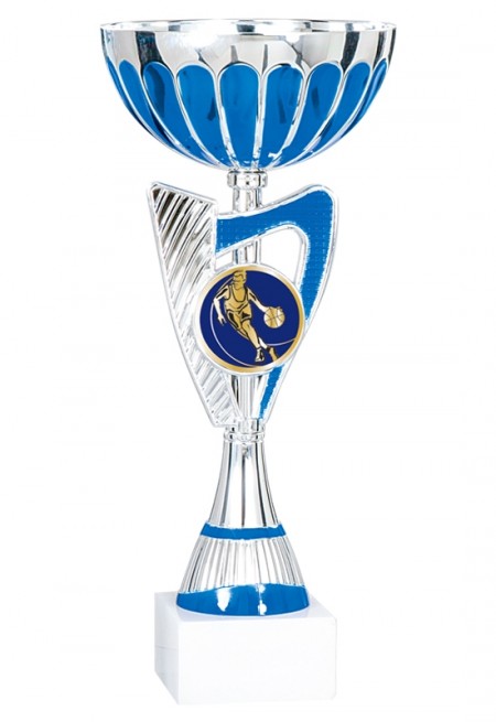 Coupe double personnalisation sport equestre concours hippique logo