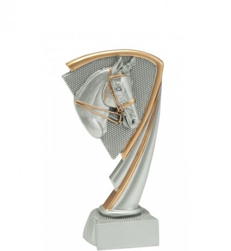 trophee concours dressage podium cheval ou poney