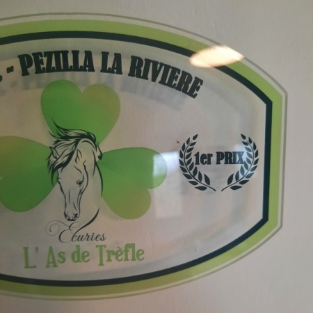 plaque transparente concours equitation plexi plexiglass affiche