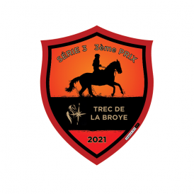 Plaque PVC plastique poney cheval blason ecusson multidiscipline