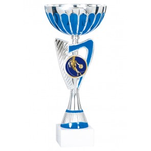 Coupe double personnalisation sport equestre concours hippique logo