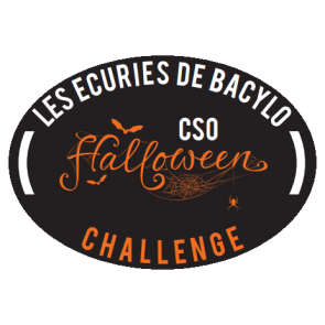 dessin de halloween pour flot et plaque de concours equitation