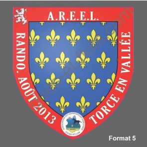 Petite plaque Blason PVC
