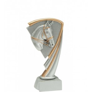 trophee concours dressage podium cheval ou poney