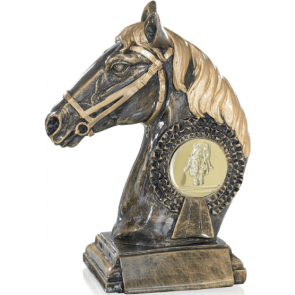 buste de cheval poney tete concours competition plaque flot personnalisable