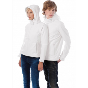 Veste à capuche en softshell équitation