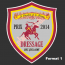 Ecusson plaque blason concours ecu hippique ecurie equestre